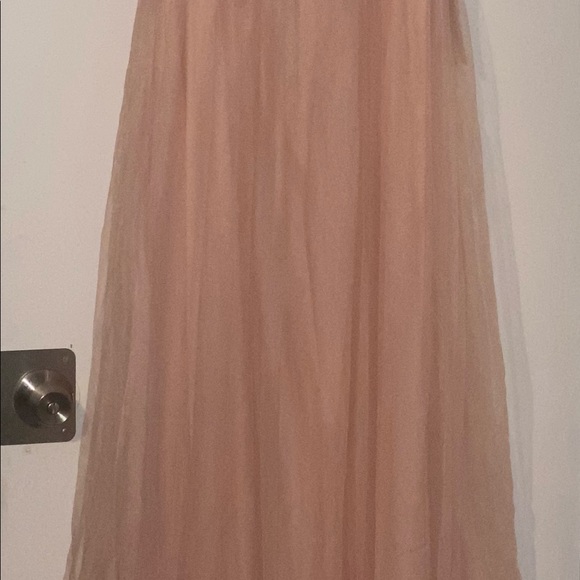 Ballet Slipper Color Bridesmaids Gown - Picture 2 of 4